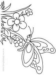 Line Drawings Of Flowers And Butterflies Bing Images Butterfly Coloring Page Flower Coloring Pages Flower Line Drawings