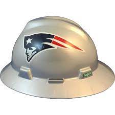 New England Patriots Full Brim Hard Hat W Tote Bag Etsy New England Patriots England Patriots New England Patriots Football