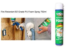 All Purpose Waterproof Silicone Sealant Fireproof High Density Exterior Pu Foam Spray