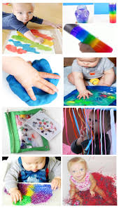 These baby shower craft party ideas are not only fun, but make perfect keepsakes for mom and baby. Sensory Play For Babies
