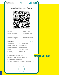 What are covid vaccine certificates, and how does the nhs app work as one? First Glimpse Of New Eu Vaccine Certificate For Summer