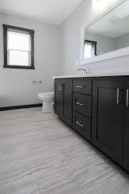 Light Gray Luxury Vinyl Tile Bathroom Floor Vinyl Tile Bathroom Vinyl Flooring Bathroom Luxury Vinyl Tile Bathroom