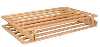 I realized that i had taken photos of the whole process while i was doing it last year, but i never got. Amazon Com Fold Platform Bed Full Kitchen Dining Solid Wood Platform Bed Wood Platform Bed Wood