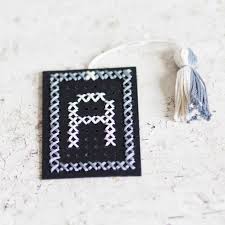 Parrot macaw bird crochet pattern graph for afghan blanke. Diy Lesezeichen Mit Monogramm Besticken Inkl Alphabet