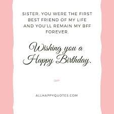 Thank you for always being such an amazing sister! 201 Happy Birthday Wishes For Sister With Stunning Images Ultra Wishes