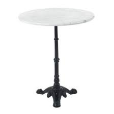 Gueridon Avec Plateau Rond En Marbre Blanc Noir Bistrot Tables Rondes Et Carrees Tables Et Chaises Salon Et Salle A Mobilier De Salon Deco Meuble Deco