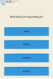 Which one is an example of an amiphibian? The Easy Quiz Trivia Game For Android Apk Download