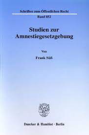 Die achtteilige familiensaga erzählt von der mächtigen römischen herrscherin livia drusilla, der ehefrau von kaiser gaius caesar augustus. Studien Zur Amnestiegesetzgebung Duncker Humblot