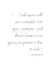Hold Yourself Accountable For Your Actions And That S How We Re Going To Protect The Earth Julia But Nature Quotes Nature Quotes Trees Forest Quotes