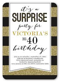 This board is about surprise birthday party invitations for women or men. Striped Surprise Birthday Party Invitation Shutterfly