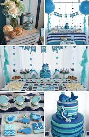 At birthday in a box, you are able to find all that you need for your baby shower, without breaking your bank! Nautical Whale Baby Shower Baby Shower Ideas Themes Games Whales Baby Shower Whale Baby Shower Theme Shark Baby Shower