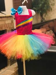 With hundreds of fun halloween costumes for kids, we're. Jojo Siwa Tutu Set Rainbow Tutu Dress Jojo Halloween Etsy
