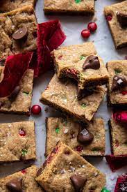 Brown Butter Christmas M M Cookie Bars Half Baked Harvest Recipe Cookie Bars Half Baked Harvest Favorite Christmas Recipes
