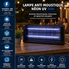 Lampe anti-moustiques UV 30W neon