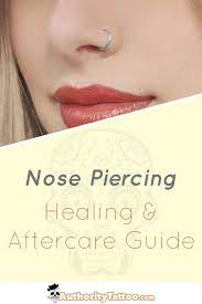 We Explain Every Little Detail About The Nose Piercing Healing Process Including Everything You Ne Nose Piercing Healing Nose Piercing Care Nose Piercing Tips