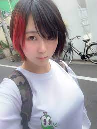 夜道雪 俺の嫁系youtuber 下半神 yomichiyuki さん twitter girl short hair beautiful japanese girl asian beauty