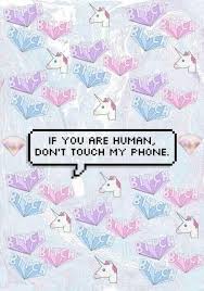 Pin By Mariami On Don T Touch My Phone Dont Touch My Phone Wallpapers Unicorn Wallpaper Iphone Wallpaper