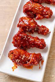 Once done, the internal temperature should be 165 f, according to the united states department of agriculture (usda). Fried Chicken With Spicy Sauce In Korean Style Stock Photo Picture And Royalty Free Image Image 130343879