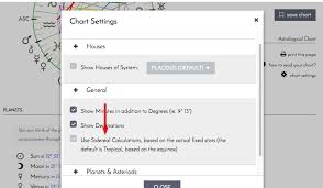 understanding sidereal charts