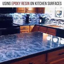 Coffee table decor accents ideas. Tips Tricks On Twitter Using Epoxy Resin On Kitchen Surfaces By Leggari Products Kitchen Surfaces Resin Countertops Epoxy Resin Countertop