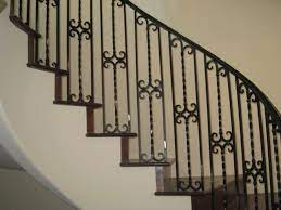 Stair Rail Antique Iron 90265 Spanish Wrought Iron Ornamental Stair Railings Detail Page Iron Stair Railing Railing Design Wrought Iron Stair Railing