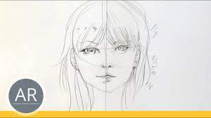 Hebe die augen etwas mit einem bleistift hervor. Zeichnen Lernen Akadmie Ruhr Tutorials Portrait Zeichnen Als Manga Oder Realistische Zeichnung Youtube