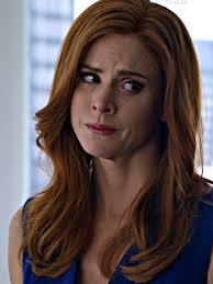 Donna in The File Room Scene