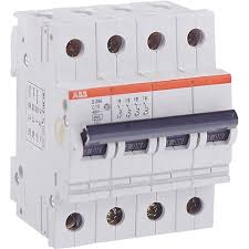 Disjoncteur Tetrapolaire Abb 10 A Appareils Electromenagers Et Produits