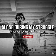 Alone During My Struggle Fitness Motivation Quotes Gym Motivation Motivation
