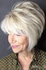 Hairstyles For Older Women 2020 Modern Hairstyles Short Hair With Bangs Chin Length Hair