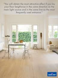What Is The Best Direction To Lay Your Floor Quicktip White Laminate Flooring Oak Laminate Flooring Dining Room Floor