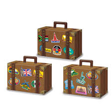 See more ideas about travel party theme, travel party, travel themes. Case Of 36 Beistle Luggage Favor Boxes