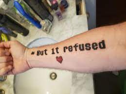 The tattoo in carmelo's right inner bicep contains the words, ' who can i trust'. Got This Tattoo As A Reminder To Never Lose My Determination Undertale