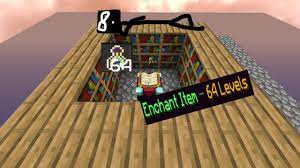 How To Get A Level 64 Enchant Table Minecraft Hypixel Skyblock Youtube