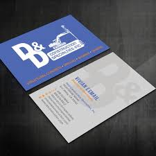 You can download free business card psd files on pngtree. Construction Company Needs Creative Business Card Design Business Card Contest 99designs