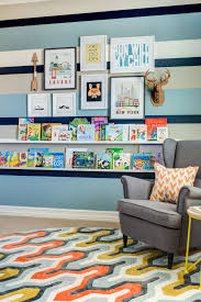Super little boys bedroom ideas! Design Reveal Tanin S Big Boy Room Project Nursery Big Boy Room Boy Room Striped Wall