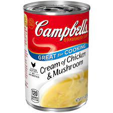 Creamy chicken gravy recipe this simple campbell's soup chicken gravy recipe was developed after years of working with a. Campbell S Cream Of Chicken Mushroom Condensed Soup Hy Vee Aisles Online Grocery Shopping