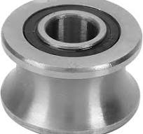 Deep U Groove Ball Bearing Bearing U22 U-shaped Sliding Roller Bearing :  Amazon.com.be: Industrial & Scientific