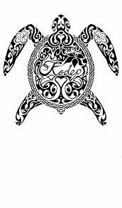 Twin face blackwork japanese tattoo art style. Tribal Turtle By Krimsonxtide On Deviantart