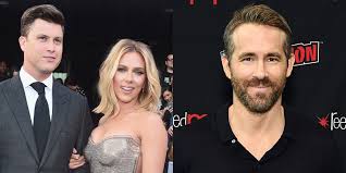 Created by matthew bass, theodore bressman. Here S How Colin Jost Scarlett Johansson S Ex Ryan Reynolds Got Along On Snl Set Colin Jost Ryan Reynolds Scarlett Johansson Just Jared
