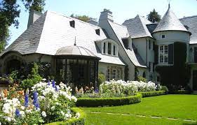 Click the image for larger image size and more details. Normandy In California Wihlborg Design Country Home Exteriors Architectural Features Tudor House
