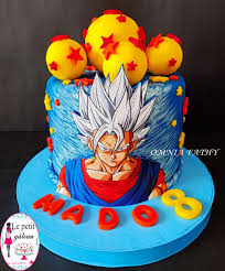 Dragon Ball Z Cake By Omnia Fathy Le Petit Gateau Dragonball Z Cake Anime Cake Goku Birthday