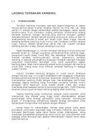 Contoh kertas kerja untuk pinjaman penternakan lembu. Doc Ladang Ternakan Kambing Mohd Syahrin Academia Edu
