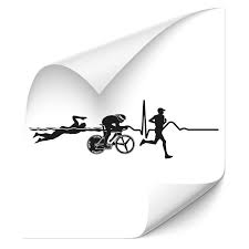 See more ideas about triathlon tattoo, ironman triathlon tattoo, ironman triathlon. Triathlon Tattoo Wand Und Autoaufkleber Von Style4bike