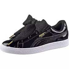 Available in a variety of colours and sizes. Puma Basket Heart Patent Sneaker Damen Puma Black Puma Black Im Online Shop Von Sportscheck Kaufen