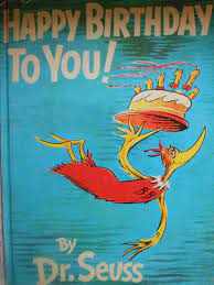 Dr Seuss Happy Birthday To You 1950s First Edition Etsy Happy Birthday To You Birthday Book Dr Seuss Birthday