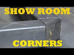 How To Fabricate Corners For Square Box Tube Easy Youtube Home Made Gym Welding Shop Basement Finishing Systems
