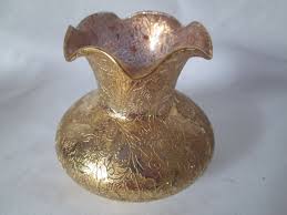 The first ways of making the best gold gilt mirrors is that you must to get the concept or plans of the mirror that you want. Victorian Style Gold Gilt Glass Bud Vase 3 1 2 Tall Home Decor Collectible Carol S True Vintage And Antiques