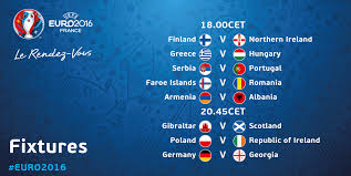 The new uefa euro 2020 schedule has been confirmed, with 11 host cities staging the 51 fixtures. Uefa Euro 2020 On Twitter An Hour To Kick Off All Tonight S Fixtures Euro2016 Http T Co Elp7241bal