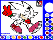 Sonic Coloring Game Play Online At Y8 Com